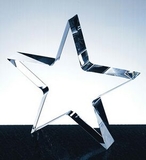 Custom 114-C676  - Morning Star Paperweight/Award-Optic Crystal