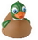 Custom Temperature Mallard Rubber Duck, 2 3/4" L X 2 1/2" W X 2 3/4" H, Price/piece