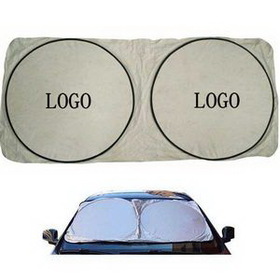 Custom Folding Sun Shade, 59" L x 27 1/2" W