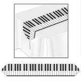 Custom Printed Piano Keyboard Table Runner, 11