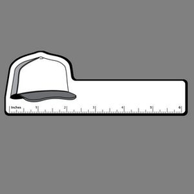 Custom Hat (Baseball, 3/4) 6 Inch Ruler