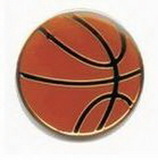 Custom Basketball Sports Pin