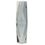 Custom Glass Tower Award 12