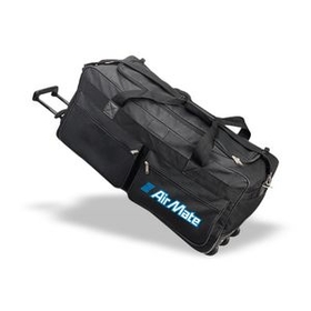 Custom 30" Rolling Duffle Bag w/ 2 Pockets, Travel Bag, Carry on Luggage Bag, Weekender Bag, Sports bag