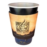 Custom Insulated Cup Sleeve (Full Color), 3 3/4