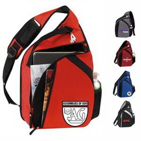 Laptop Mono Strap Backpack, Personalised Backpack, Custom Logo Backpack, Printed Backpack, 13.75" L x 19" W x 4.75" H