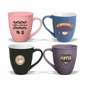 Coffee mug, 18 oz. Hollywood Mug, Ceramic Mug, Personalised Mugs, Custom Mug, Advertising Mug, 4.5625" H x 4.25" Diameter x 2.125" Diameter