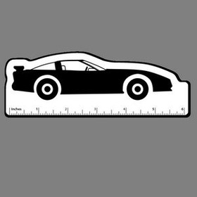 Custom Car (Corvette, Solid) 6 Inch Ruler