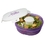 Custom Salad-To-Go Container, 7" H X 7" W X 3" D, Price/piece