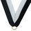 Blank Black/White Grosgrain Neck Ribbon (32"x7/8"), Price/piece