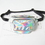 Custom Holographic Fanny Pack, 11.8" L x 7.1" W x 2.7" H, Price/piece