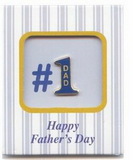 Custom Happy Father's Day No. 1 Special Occasion Pins
