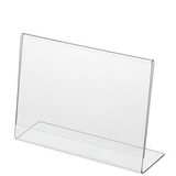 Custom Clear Countertop Sign Holder/ Frame, 17