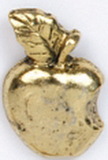 Custom Bitten Apple Stock Cast Pin