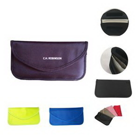 Custom Oxford Cloth RFID pouch, 7 1/2" L x 4" W