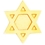 Custom Service Lapel Pin Jewish Star, Price/piece
