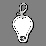 Custom Lightbulb (Fat) Bag Tag