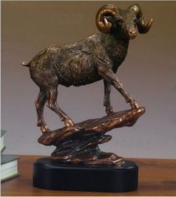 Custom Ram Resin Award (8.5"x11")