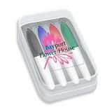 Custom Mini Dry Erase Marker Four Pack, 3