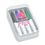 Custom Mini Dry Erase Marker Four Pack, 3" W X 4" H X 1" D, Price/piece