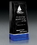 Custom Cobalt Vista Marble Award, 3 3/8" W X 7" H X 2" D, Price/piece