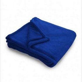 Blank Cloud Mink Touch Throw Blanket - Royal Blue (Overseas), 50" W X 60" L