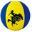 Custom Inflatable Yellow & Blue Beach Ball (16"), Price/piece