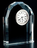 Custom Designer Crystal Arch Clock