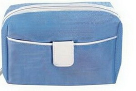 Custom Jumbo Size Cosmetic Bag, 9" L x 4 1/2" W x 6" H