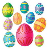 Custom Easter Egg Cutouts