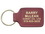 Custom 2-Sided Sewn Key Tag with Top Grain Leather (2 3/8"x1 1/2"), Price/piece