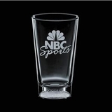 Custom Sports Beverage Glass - 16oz Football