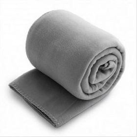 Blank Fleece Throw Blanket - Heather Gray (50"X60")