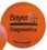 Custom 9" Inflatable Solid Orange Beach Ball, Price/piece