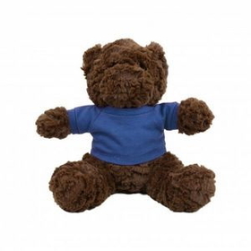 Custom Winston Plush Bear Stuffed Animal, 12" H