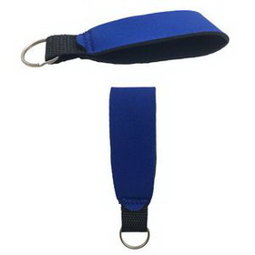 Custom Float Neoprene Strap Keychain, 5" L x 1 1/2" W