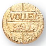 Blank Volleyball Chenille Letter Pin, 7/16