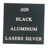 Custom Black Aluminum Engraving Sheet Stock (12