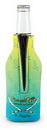 Custom Eco Zipper Bottle Coolie Bottle Cover - 3 3/4