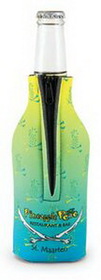 Custom Eco Zipper Bottle Coolie Bottle Cover - 3 3/4"x8" (4 Color Process)