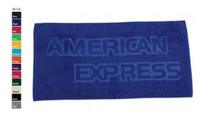 Custom Terry Velour Color Beach Towel (35"x60")