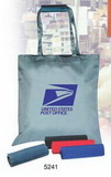 Custom Nylon Foldable Roll Tote Bag (Screened)