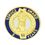 Blank Service Award Lapel Pin (5 Years of Service w/Swarovski Crystal), 3/4" Diameter, Price/piece