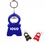 Custom 3-in-1 Tape Measure Flashlight & Bottle Opener Keychain, 3.2" L x 1.5" W, Price/piece