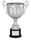 Custom Silver Plated Aluminum Cup Trophy w/ Plastic Base (10 3/4"), Price/piece