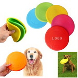 Custom Silicone Pet Flying Disc, 6 9/10