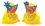 Custom Rubber Mardi Gras Duck, 3 1/4" L x 3" W x 3 1/2" H, Price/piece