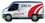 Custom TuffMag Stock 30 Mil. Sprinter Van Magnet (4 3/4"x2 1/4"), Price/piece