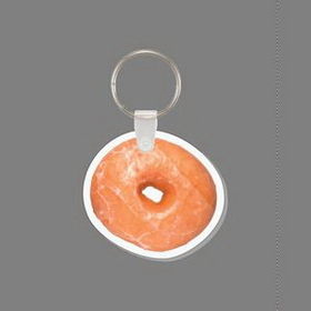 Key Ring & Full Color Punch Tag - Glazed Doughnut