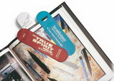 Custom Vinyl Bookmark with Die Cut Top Slit